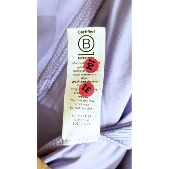 NWT ATHLETA Women's Brooklyn Ankle Pant Victorian Periwinkle Blue Plus Sz 24 - Picture 9 of 9